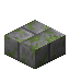 Mossy Stone Brick Slab item icon