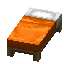 Orange Bed item icon